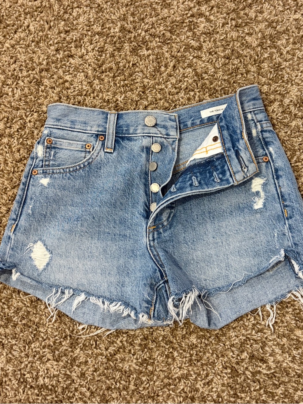 Denim Forum Yoko Hi-Rise Jean Short